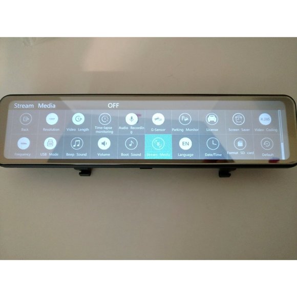 WIMIUS M12 Mirror Dash Cam for Cars - Picture 3 of 12